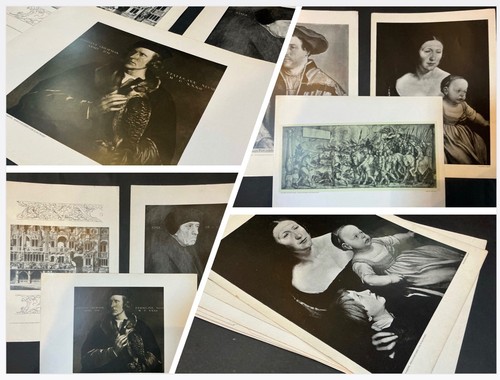 Lot vintage art - of,